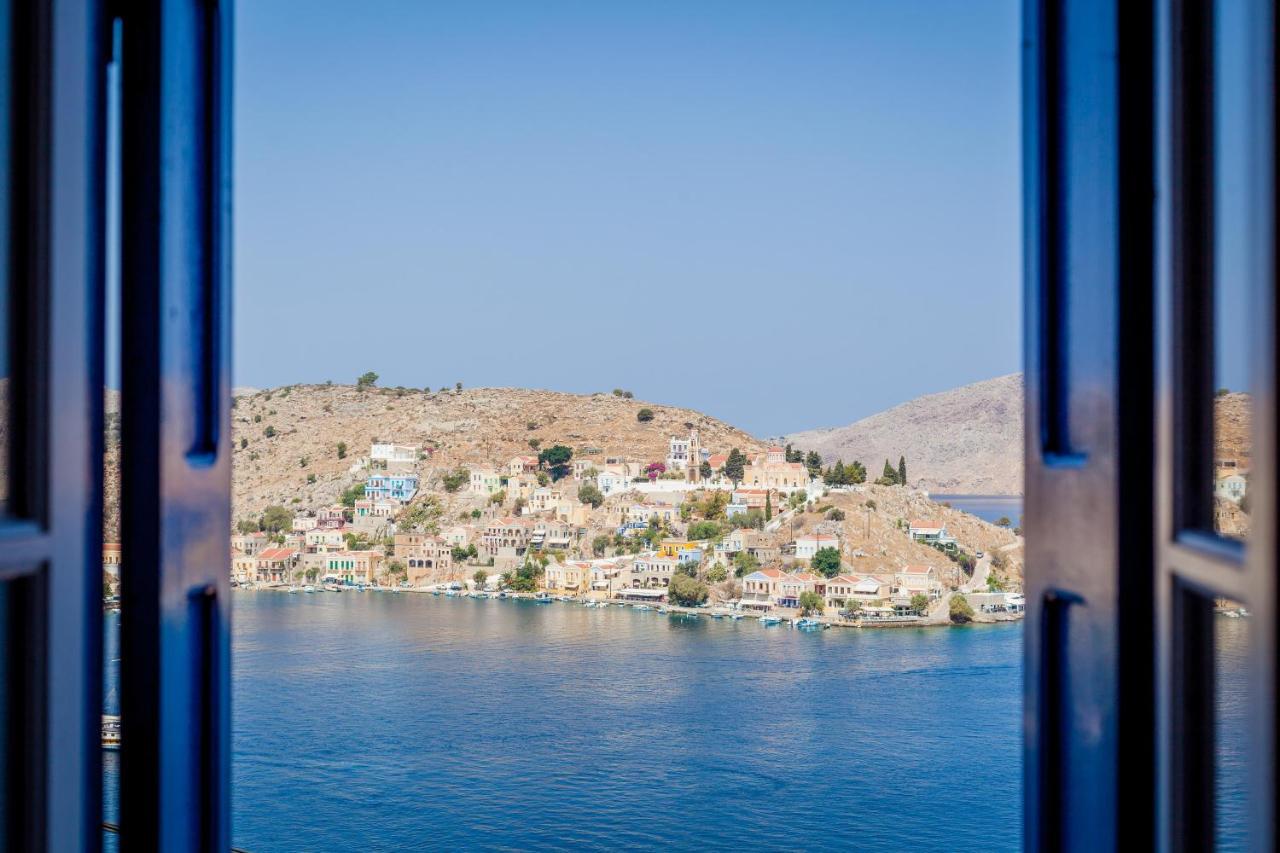 Marea Apartments Simi Dış mekan fotoğraf