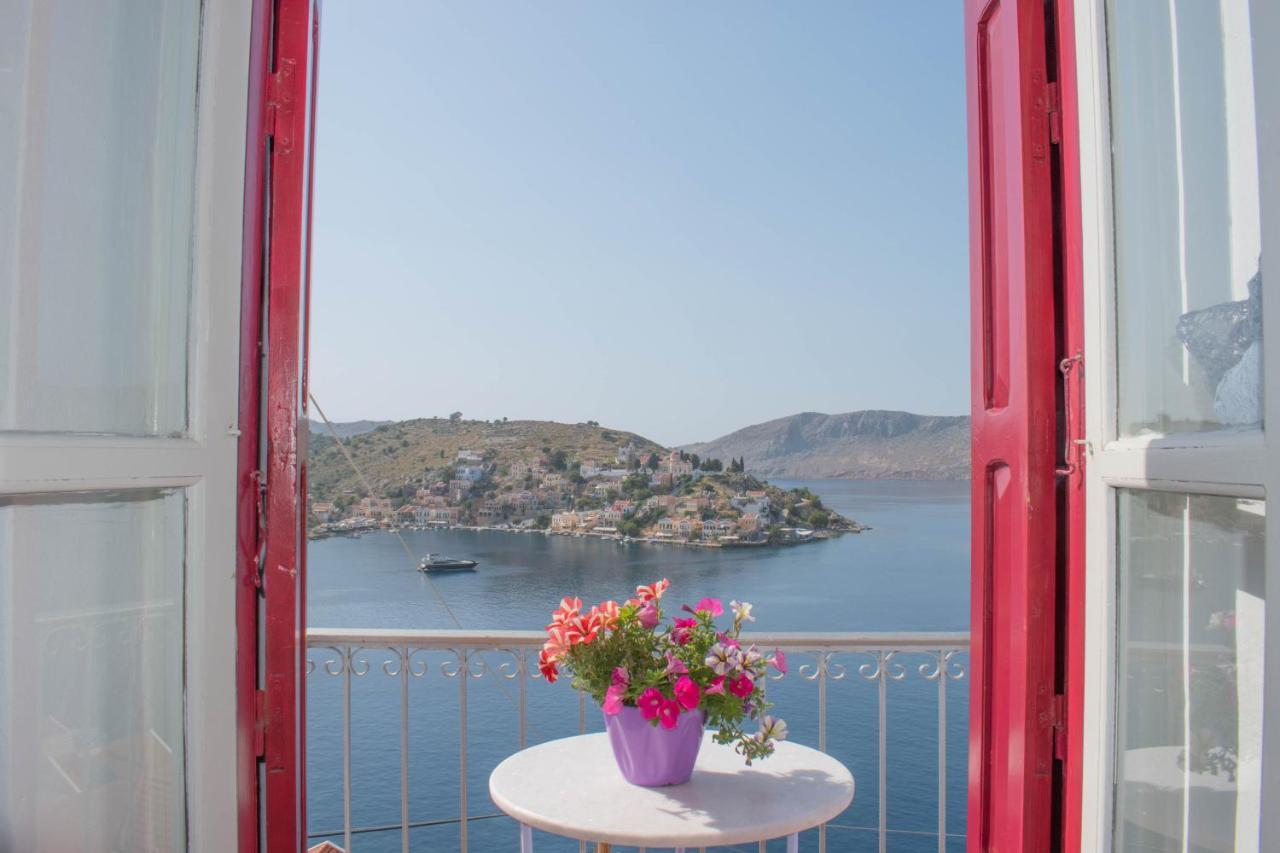 Marea Apartments Simi Dış mekan fotoğraf