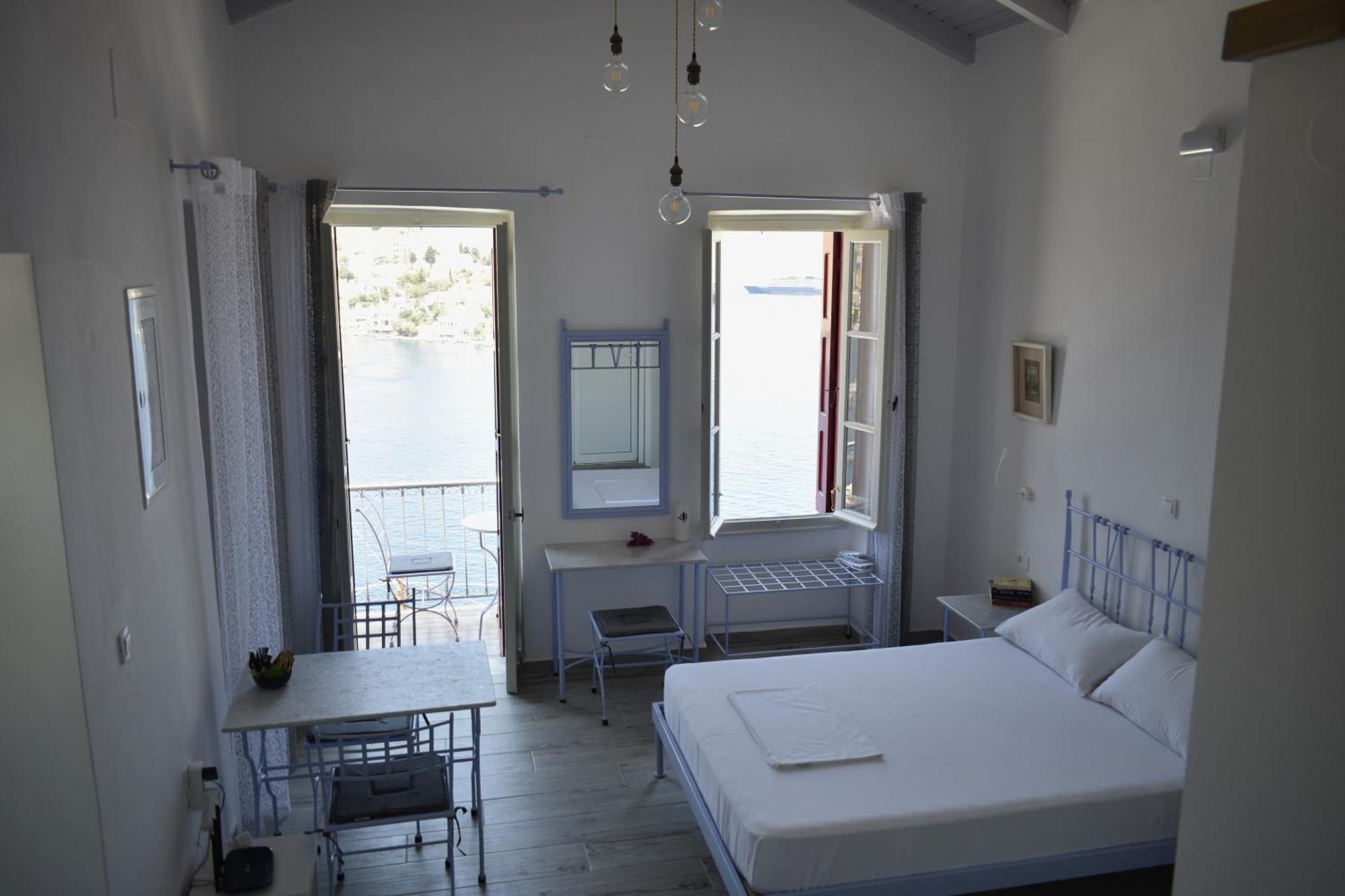 Marea Apartments Simi Dış mekan fotoğraf